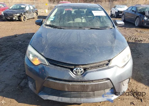 2015 Toyota Corolla Le z USA, uszkodzony, nr VIN 2T1BURHE6FC433046